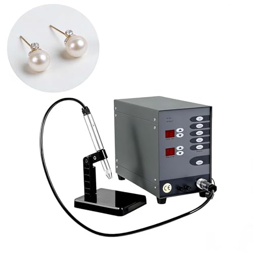 SIEEOUR Máquina De Soldadura Por A-rco De Argón Pulsado, Kit Soldador De Joyería Permanente, Soldador De A-rco Pulsado Semi-Automático, 60hz Para Joyería, Titanio, Aleación Cobalto-Cromo