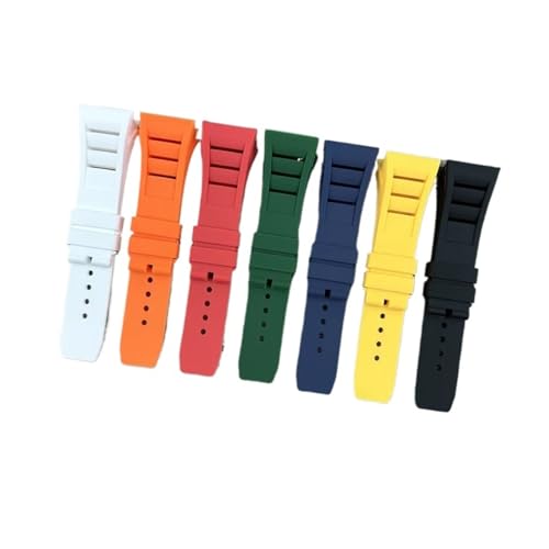 Bracelet montre silicone compatible Richard Mille confortable 25mm - 2