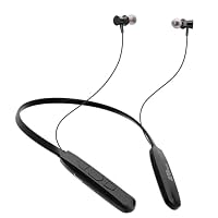 Kratos N1 Neckband Bluetooth Headphones with 30 Hours Playtime with 13mm Drivers, Rich Music Experience, Type C Fast Charging, Neckband Earphones with Voice Assistant &amp; IPX4 Water Resistant