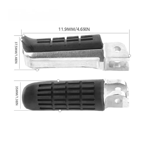 Plaque pied de repose-pieds en alliage robuste pour VFR1200