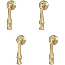 4PCS Cabinet Tear Drop Pulls Drawer Decorative Pull Knobs Furniture Drop Knobs for Cabinet Drawer Closet Dresser Jewelry Boxstyle A007