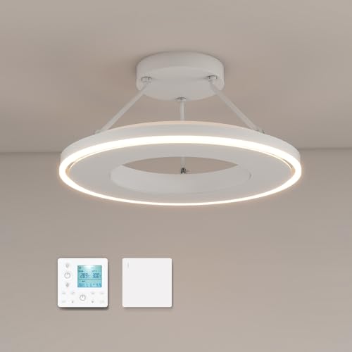 Calefactor infrarrojo de techo de 1040W, calefactor infrarrojo de con luz LED, calefactor radiante de con termostato y mando a distancia, calefactor eléctrico, panel calefactor, radiador