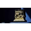 Ihvan Online Islamic Bookend, Gold, Polyester, 1 Piece, Kaaba Replica Model, Ramadan Eid Gifts, Bookend