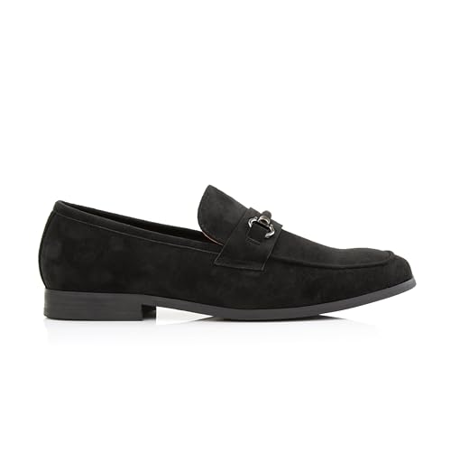 Image of Ferro Aldo Men's Premium Moc Toe Loafers | Casual & Dress Styles with Tassels & Horsebit Buckles