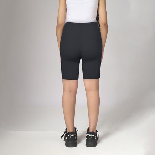 Image of KYDA KIDS Anti Bacterial Under Skirt Shorts for Girls - Under Dress Uniform Shorts & Stretchable Shorties Tights for Girls