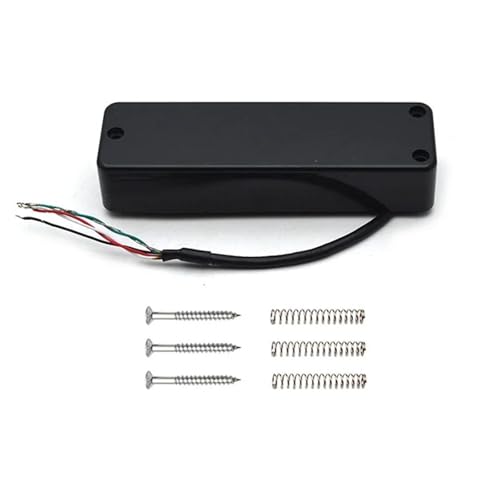 Sealed Soapba 3 Hole Bass Guitar Pickup 5 String Double Coil Humbucker Pickup 108.5 * 32mm Ceramic Magnet Bass Guitar Accessories