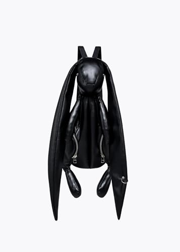 BACKPACK BUNNY HEFNER. BLACK2