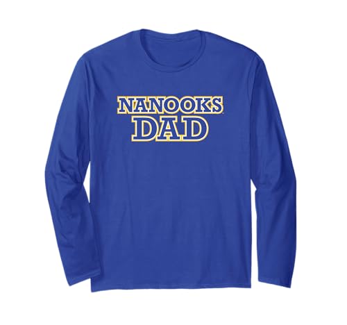 University of Alaska-Fairbanks Nanooks Dad Long Sleeve T-Shirt