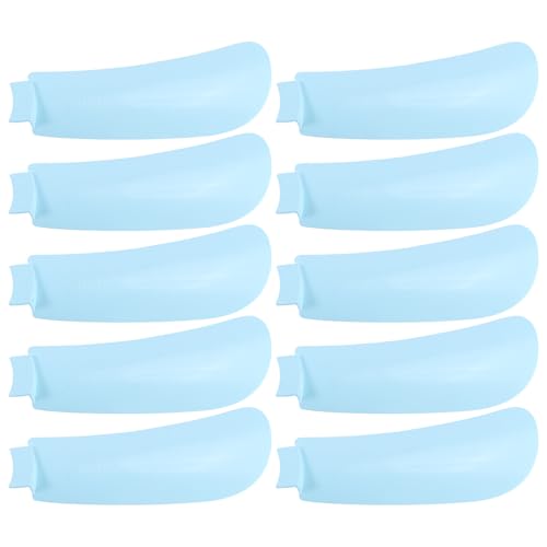 GALPADA Aspas de Ventilador de Plástico Pequeñas 10 Piezas, Accesorio para Ventiladores de Techo, Color Azul, Duraderas y Prácticas para Recambios y Reparación Doméstica