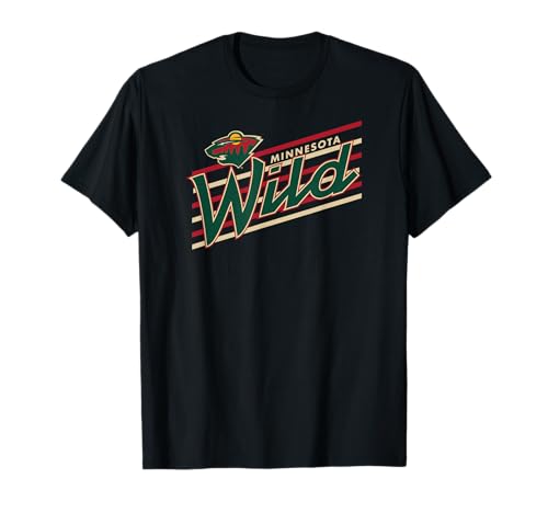 Minnesota Wild Retro Performer Officially Licensed T-Shirt