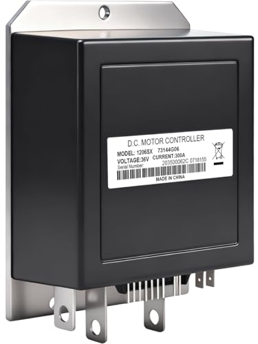1206SX 73144G06 36V 300A 9-Pin Controller for 1994-2000 EZGO Electric with DCS Replaces for Curtis