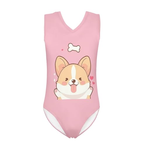 Image of Swimsuits for Girls 3-14 Sleeveless Bathing Suit for Kids Summer One Piece Swimming Suits