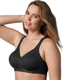 Playtex Womens 18 Hour Side & Back Smoothing Wireless Bra, Cooling Wire-Free Bra (Retired Colors)