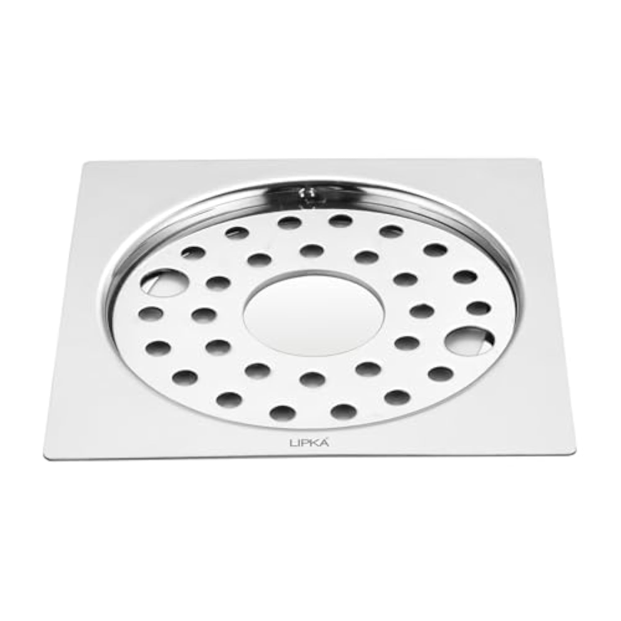 5 x Inches Stainless Steel Eon Square Flat Cut Drain