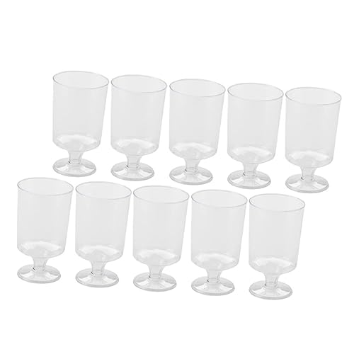 EXAOMBLE 30個 プラスチックデザートカップ 耐久性厚手アイス容器 ゼリーやプリン用 無臭 食品グレード透明カップ パーティーやイベント向け