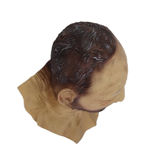 Cubierta Facial de Halloween, Cubierta Facial Transpirable para Anciano, Amigable con la Piel, Talla única para Fiesta de Disfraces (Colores variados #52)