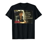 Scarface Tony Montana I Always Tell The Truth T-Shirt, Men, Black, 3X-Large