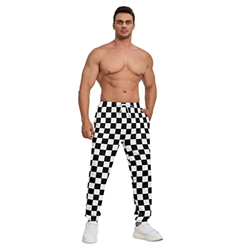 Sweatpants for Men 3D Printed Pants Joggers Pant Drawstring Sports Pants with 2 Side Pockets4