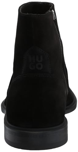 Image of HUGO Men's Suede Side Zip Chelsea Boot
