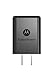 Motorola SPN5970A TurboPower 15 QC3.0 Wall Charger with SKN6461A micro USB data/charging cable (Retail Packaging) - Black