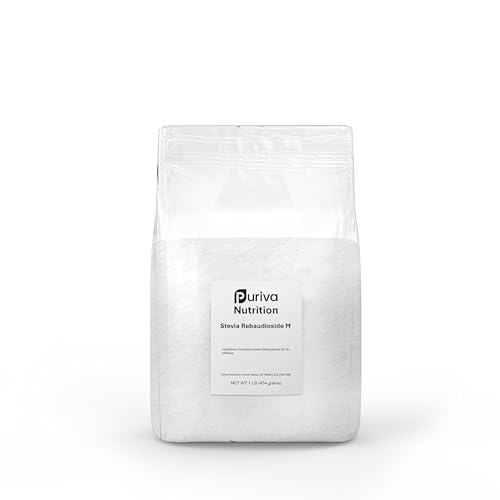 Stevia Reb M powder, (Reb-M | Rebaudioside M), 1 pound | 454 grams, Puriva Nutrition