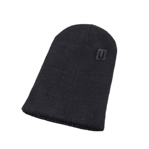 Bonnet chauffant pour homme et femme avec système thermique tricoté à trois niveaux