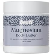 Besti Magnesium Body Butter with 35% Magnesium, Shea Butter &amp; Sweet Almond Oil, Naturally Scented...