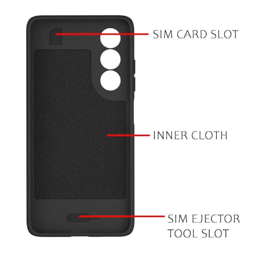 Image of Shockproof Case for Oppo K13x 5G | Full Camera Protection | TPU Flexible Back Cover for Oppo K13x 5G (Matte Black)