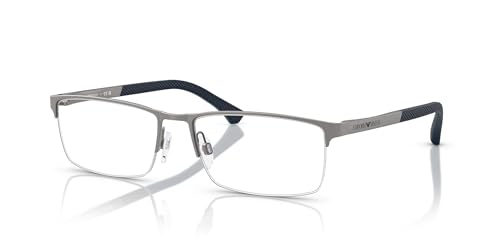 Image of Emporio Armani Mens EA1041 Rectangular Prescription Eyewear Frames