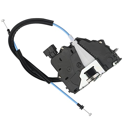 Door Latch Lock Actuator with Cables for Front Door Left Driver Side 68232439AB Compatible with RAM ProMaster Cargo Van 1500 2500 3500 2014 2015 2016 2017 2018 Door Parts