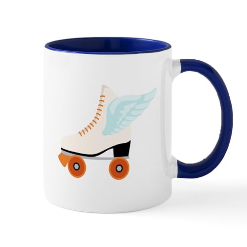 Taza de cerámica 11 oz con diseño patines miniatura 1