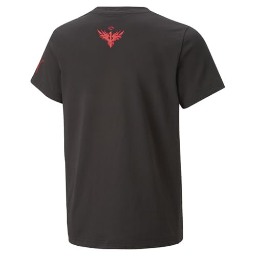 Image of Puma Boy's Printed Regular Fit T-Shirt