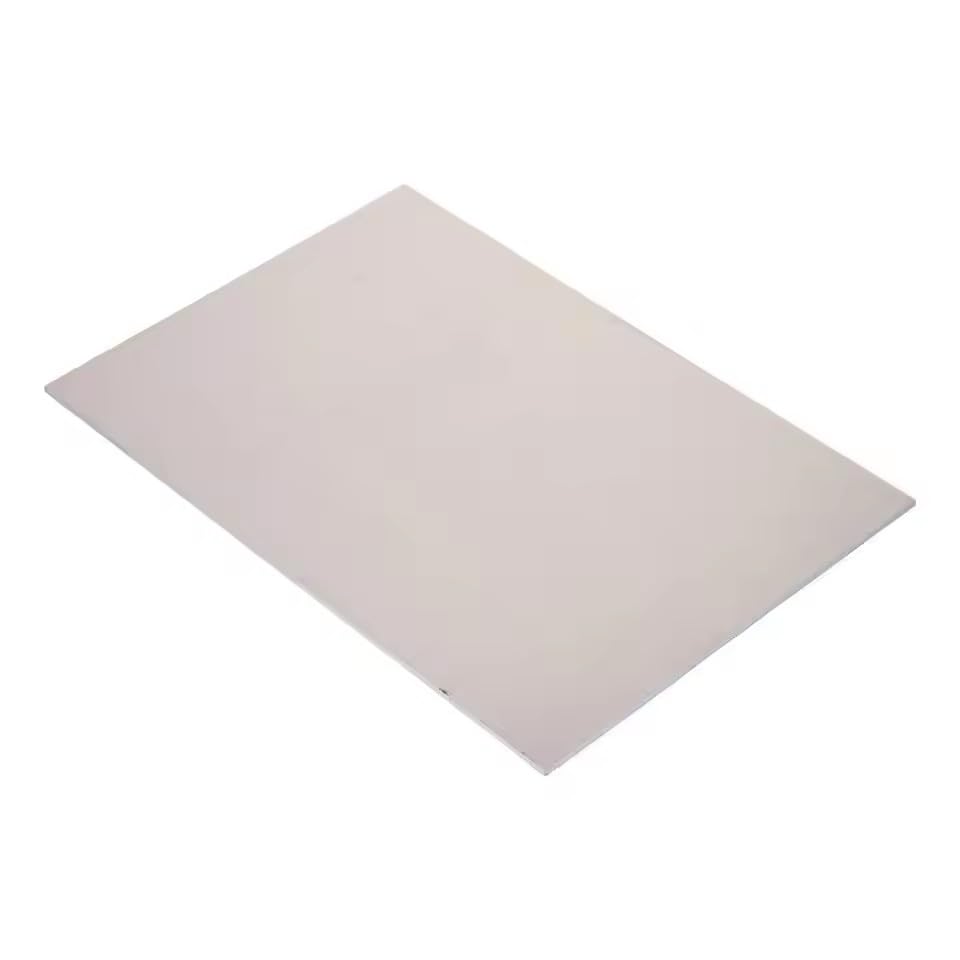 7075 Aluminum Sheet 300mm x 200mm Rectangle Aluminum Plate 2mm Thick Flat Metal Stock with Protective Film