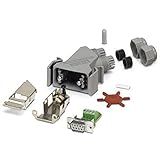 PHOENIX CONTACT VS-09-circaN D-Sub-Steckverbinder, 9 Polzahl, Grau