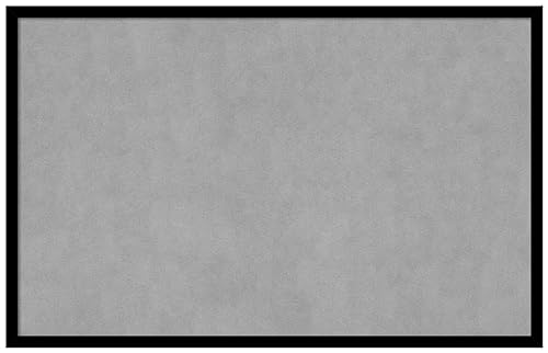 Amanti Art Black Framed Magnetic Board, 33x21, Modern Office Decor