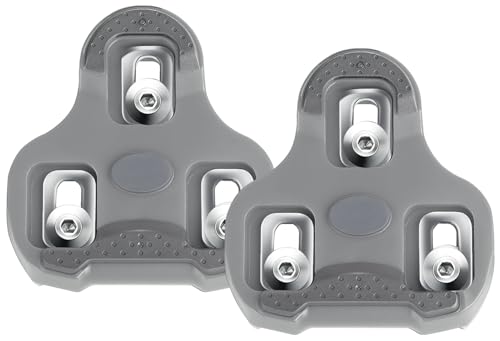 NAACOO Fahrrad Schuhplatten kompatibel mit Look Leo Grip Klickpedale Cleats...