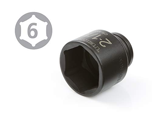 Tekton 3/4 Inch Drive 6-Point Impact Socket Set, 8-Piece (2-1/16-2-1/2 In.) | 4893 #TOP3