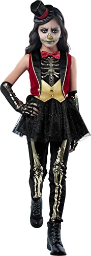 Disfraz de esqueleto para niñas Rubies Forum Circus