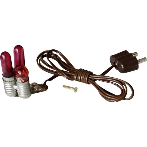 Krippenzubehör Licht 20 Kahlert Licht 60800 - Minipuppenzubehör Flackerlicht mit Schraube 3.5...