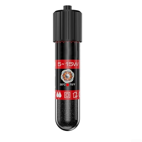 Varilla de calentador sumergible para acuarios de hasta 20 L con control automático de temperatura (10 W)