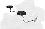Show Chrome Accessories 52-672 Deluxe Chrome Motorcycle Armrest System for Honda Goldwing 2001-17