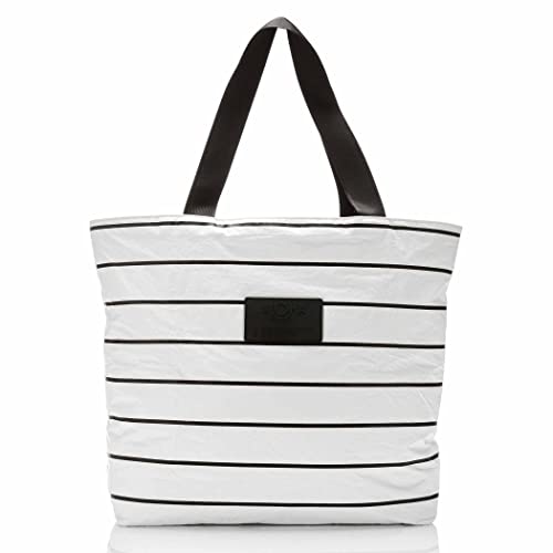 ALOHA Collection Tote Bag - Packable Splash-Proof Beach Bag with Zipper Top. Washable Tote Bag for Pool, Beach & Travel