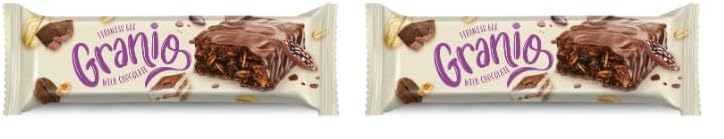 Hünnap Granio Tramisulu 40 gr Çikolata Kaplamalı Bar 2li paket