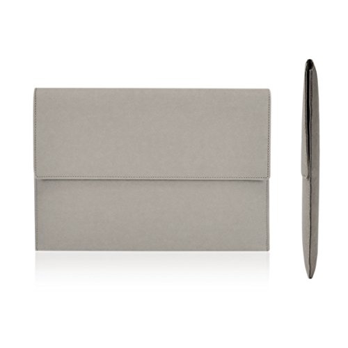 Unik Case Light Grey Paper Fiber Universal Sleeve Case Bag for All 13"