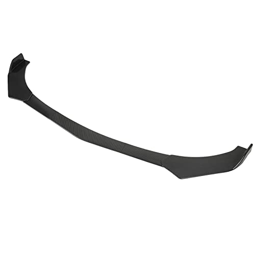 5 Uds Parachoques Delantero Alerón de Barbilla Estilo de Fibra de Carbono Universal Coche Parachoques Delantero Tapa Divisor Barbilla Alerón Fuente de Coche Parachoques Labio