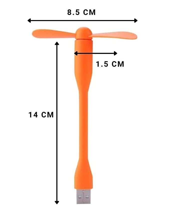 Image of APNI-DUKAN RD-778 Portable Mini USB Dragon Fan with 2 Leaf & 1 Pc Poratble USB LED Mini Light Connect with Laptop, Smartphone, Powerbank, USB Adapter /Hub (Multicolour) (USB-FAN-LGHT)