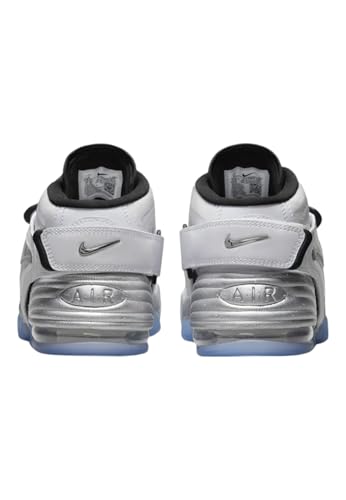 Nike Nike Air Adjust Force 2023 Women's Shoes (DV7409-100, White/Black/Clear/Metallic Silver) Size 6.5