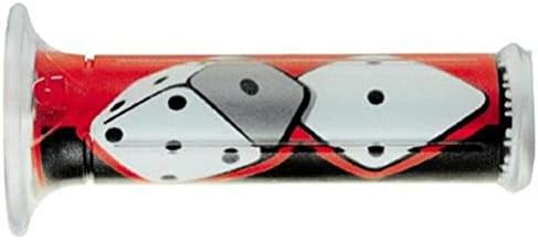 Sport Bike Grips - Dice - Red