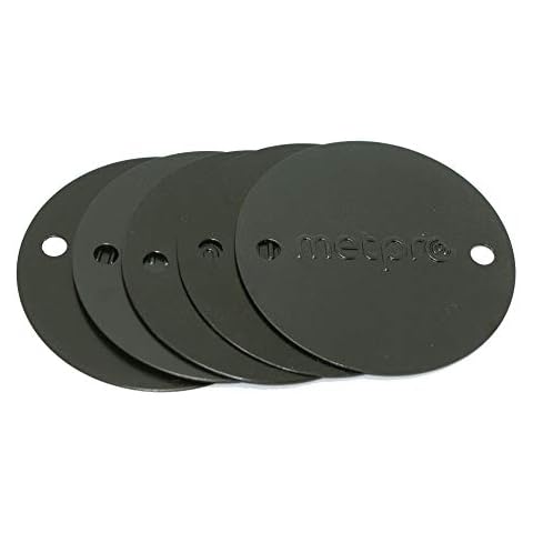 5 x 20/25mm Black Steel Metal Conduit Box Lid | METPRO | BL1B Cover