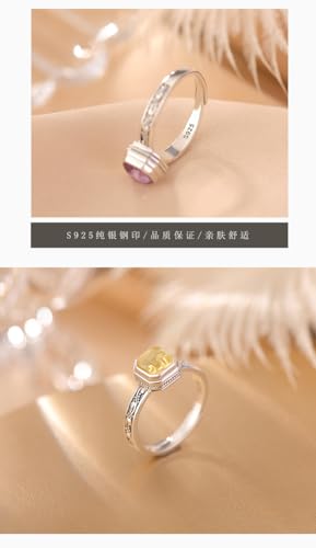Fait à la main délicat en filigrane gaufré bague ajustable argent